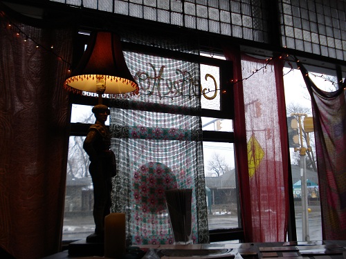 inside the cafe