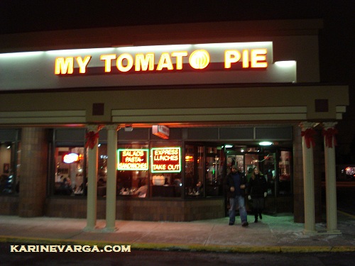 outside of My Tomato Pie